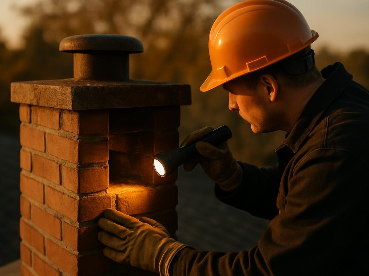 Verda Chimney Repair work in Meriden